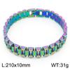 Pulsera de personalidad para hombre de moda, correa de acero de titanio, temperamento, joyería clásica de fábrica de comercio exterior europeo y americano, venta directa