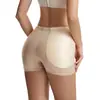 Roupa interior transfronteiriça de quadril completo Bottoming Beautiful Hip Full-hip Fake Ass Hip-lifting Calças Almofada de esponja fixa Calças modeladoras de corpo