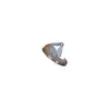 [Sin decoloración] Anillo de disco de viento frío de acero de titanio mariposa minimalista para hombres y mujeres ins tendencia personalidad anillo de índice simple