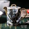 Botella de aceite de cerámica nórdica creativa de alta calidad, botella de vinagre para salsa de soja, condimentos, utensilios de cocina, olla para condimentos, olla para aceite.