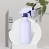 500ml Branco Leitoso Branco Pe Squeeze Limpador Mancha de Óleo de Flor Colarinho Rede Desinfetante Spray Frasco de Plástico