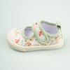 Zapatos de Tela Cerrados de Cuadrado para Niñas de Otoño en Stock con Velcro Floral y Suelas Suaves para Bebés y Niños Pequeños, Venta al por Mayor Transfronteriza