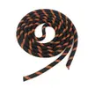 En stock Cuerda trenzada redonda sólida y duradera de 7 mm de grosor, adecuada para bricolaje, correa cruzada, correa para teléfono móvil, cuerda para bolsa de caja