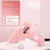 Pistola de Cola Quente Multifuncional Elétrica Pistola de Cola Doméstica Artesanal Produção DIY Bastão de Cola Quente de Alta Viscosidade 7mm Pequena Barra de Cola