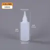 Atacado do fabricante 100ml--500ml frascos semitransparentes com bico pontiagudo, frascos tipo squeeze para tinta, frascos dosadores de tinta, frascos para cola
