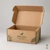 Venta Directa de Fábrica Fabricante Venta al por Mayor Envío Transfronterizo Cajas de Cartón Personalización por Dibujo Ecológico Reciclable Papel Kraft
