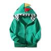 AliExpress Comércio Exterior Europeu e Americano roupas infantis 2021 primavera novo moletom jaqueta com capuz de crocodilo de desenho animado infantil