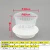 Maceta de Malla Porosa Yf de Plástico para Control de Raíces, Maceta para Orquídeas para Cultivo de Plántulas de Phalaenopsis, Canasta de Plantación Hidropónica Transpirable para Tillandsia