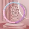 Aro de hula hoop adulto para fitness feminino, projetado para não machucar a cintura, tubo macio com peso para tonificação abdominal, emagrecimento da cintura e queima de gordura