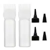 Set de Cuidado del Cabello con Botella para Aceite con Tapa de Punta, Botella para Cuidado del Cabello, Herramientas de Peluquería, Botella para Limpieza en Seco, Peine con Champú para Teñir el Cabello
