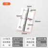 Bisagra Pequeña Acero Inoxidable 304 Bisagra de Ventana 1 Pulgada 1.5 Pulgadas 2 Pulgadas 3 Pulgadas 4 Pulgadas Bisagra Silenciosa Bisagra Plana de Acero Inoxidable Puerta de Gabinete