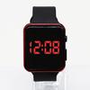 Reloj deportivo de AliExpress con pantalla grande cuadrada LED galvanizada, gafas de sol para estudiantes y adultos, reloj electrónico