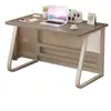 Escritorio de computadora para oficina en casa y estudio, escritorio de dormitorio, banco de trabajo rectangular simple y moderno para estudiantes, escritorio de escritura práctico