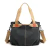 Nueva Bolsa de Lona Transfronteriza Europea y Americana para Mujer, Bolso de Hombro Casual para Mujer, Bolso Cruzado de Lona para Mujer, Bolso Casual de Gran Capacidad