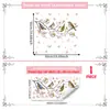 Varios pájaros frescos en ramas pegatinas de pared para sala de estar, dormitorio, habitación de niños, decoración de pared de fondo del hogar, pegatinas de pared autoadhesivas
