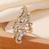 Anillo de Latón de Frijol Dorado Pequeño para Mujer Nuevo Fabricante de Joyería Venta al por Mayor Joyería Aliexpress Pequeño Regalo