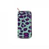 Nueva Cartera Larga con Cremallera de PU Estampado de Leopardo 757 Bolso de Mano tipo Cartera Estampado a la Figura D Fabricantes Dengxing Yiwu