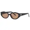 Gafas de Sol Estilo Ciervo Blanco Celebridad de Internet 2024 Moda Retro Ojo de Gato Gafas de Sol Reina de las Lágrimas Gafas de Sol Coreanas