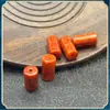 Jadegem jadeíta vermelha contas tubulares de corte reto furo reto contas barril contas soltas lote solto pulseira de contas artesanal diy acessórios de joalheria cilíndrico
