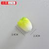 Imán de nevera de simulación de frutas y verduras de PVC Mini Fresa Sandía Manzana Cereza Lichi Piña imán de nevera