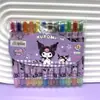 Grupo de Meninas Hunter Lápis de Cor Giratórios Grupo de Meninas K-Pop Grupo de Meninos Canetas de Desenho Curtas com Pastel a Óleo de 12 Cores