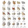Acessórios para Nail Art Ano Novo do Cavalo Zircônia, Estilo Levemente Luxuoso, Cor Dourada, Trazem Riqueza Instantânea, Liga Metálica Brilhante Incrustada com Diamantes, Diamantes para Unhas Atacado