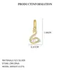 Colgante de Cisne Yuanfan de Plata de Ley S925 con Diamantes Serie Latido del Corazón del Día de San Valentín Colgante de Resina Dulce y Energético para Hacer Tú Mismo