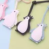 Decoración Colgante de Pingüino de Cuero de Dibujos Animados de 6 Colores Bolsa de Cuero Ropa Prendas Colgante Relleno de Algodón Atracción de Regalo Suministro