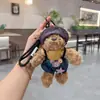 Urso de Pelúcia Fofo Ursinho Fofo Brinquedo Macacão Boneca Animal de Pelúcia Urso Boneca de Pano Bolsa Decoração