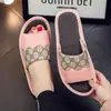 Chinelos de couro estilo retrô bordados para casa, masculinos e femininos, quarto, antiderrapantes, sola macia, sandálias de couro bovino completas, verão