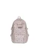 Mochila para meninas do ensino médio, estilo coreano, grande capacidade, estilo acadêmico, para meninas do ensino fundamental, mochila de estrela de cinco pontas, novo estilo 2026, mochila de ombro duplo
