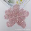 Industria Pesada Secuín Multicapa Tridimensional Perlas Flores Rendimiento Modelado Tocado Ropa Vestido DIY Accesorios Decorativos