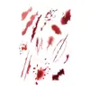 Halloween Transfronteiriço Horror Mancha de Sangue Artificial Tatuagem Adesivos Horror Mancha de Sangue Arranhão Tatuagem Adesivos Festa Horror Cos