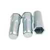 Venta al por mayor de fábrica tuerca remache de cabeza plana cabeza pequeña hexagonal completa agujero ciego tuerca de tracción mecánica universal grano vertical