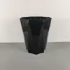 Vasos de Flores Plásticos Brancos Hidropônicos de Chão em Formato de Diamante para Sala de Estar, Varanda, Uso Doméstico, Bandejas de Flores Grandes para Exterior