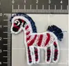 Venda Direta de Fábrica de Novos Modelos de Patches Bordados de Animal Desenho Animado Pônei