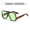 Gafas de sol de sapo con montura grande para mujer, moda Ins, retro, personalizadas, de venta caliente transfronteriza, gafas de sol de moda para proteger los ojos