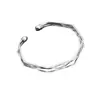 Pulsera Geométrica Irregular de Cinco Capas Estilo Coreano Simple Mismo Estilo Brazalete Abierto de Tres Capas Joyería de Comercio Exterior Venta al por Mayor Oro