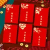 2026 Ano do Cavalo Novo Envelope Vermelho Criativo Tridimensional Festival da Primavera Pacote Vermelho Cavalo Desenho Animado Zodíaco Ano Novo Bolsa Envelope Vermelho Atacado