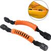 Manija de kayak transfronteriza en stock manija de transporte de instalación lateral para bote de canoa de repuesto con hebilla de plástico accesorios de kayak