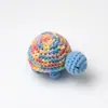Colgante de Muñeca de Ganchillo Popular Hecha a Mano Transfronteriza, Adorno de Tortuga Pequeña de Ganchillo de Hilo, Decoración de Colgante para Llavero Tejido