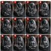 [Zodíaco] Obsidiana fosca natural Zodíaco Zodíaco Zodíaco Benmingfo Mascote do santo padroeiro masculino e feminino