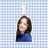 Etiqueta de equipaje Xu Jiaying Etiqueta anti-pérdida Etiqueta de tarjeta de embarque Maleta Colgante para mochila Merchandising de celebridades Mismo estilo