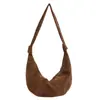 Bolso Tote Retro Relajado de Gran Capacidad para Mujer 2024 Nuevo Otoño e Invierno Versátil Simple Lujo Ligero Bolso de Hombro Cruzado