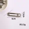Pinza Redonda de Pato de Doble Punta Brillante de 6 cm, Pinza para el Cabello de Alta Calidad en Colores Macarrón, Pinza Lateral, Pinza para Flequillo, Accesorio de Pinza Base para Manualidades
