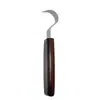 Juego de 10 piezas nogal cromo vanadio acero cuchillo de tallar corte cuchillo de madera raspado cuchillo de madera cuchillo cuchara traje de tallado para carpintería