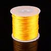 Fio Nº 7 corda trançada corda corda pulseira corda material nó chinês diy pingente trançado à mão pingente
