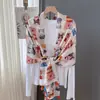 Bufanda Divertida con Borlas Estilo Dibujo Animado para Gatos y Perros, Bonito Chal para Mujeres, Estilo Sanador, Producto Nuevo de Temporada Caliente Transfronterizo, Hermoso