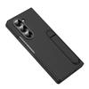 Para Capa com Suporte para Z Fold3 W22 Capa Protetora Flip Capa de Couro para Fold2 W21 Capa de Cartão Dobrável para Celular
