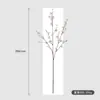 Flores de Pera Blancas Artificiales, Flores Falsas, Plantas Verdes, Decoración Simple para el Hogar Estilo Ins, Arreglos de Boda, Venta al por Mayor de Comercio Exterior Transfronterizo